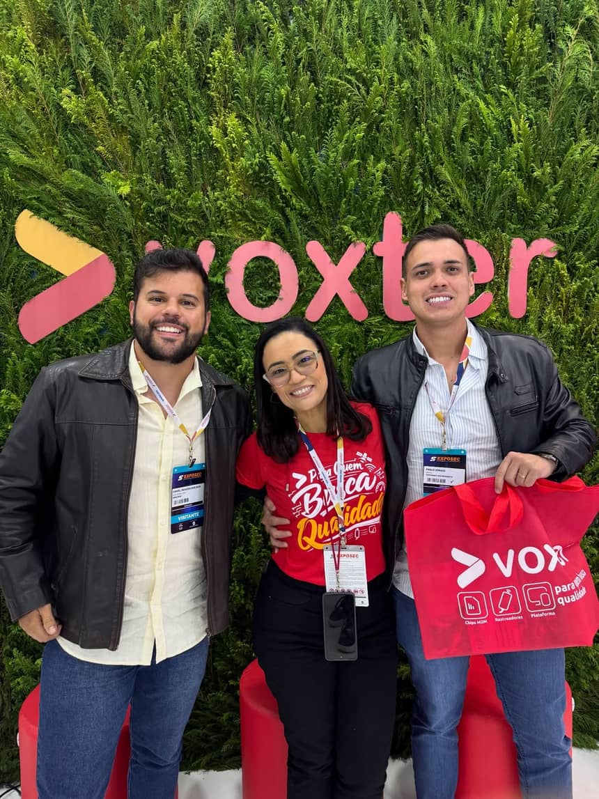 Estande Voxter na EXPOSEC