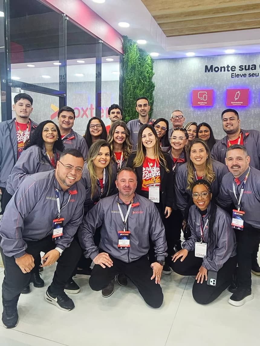 Equipe Voxter na EXPOSEC
