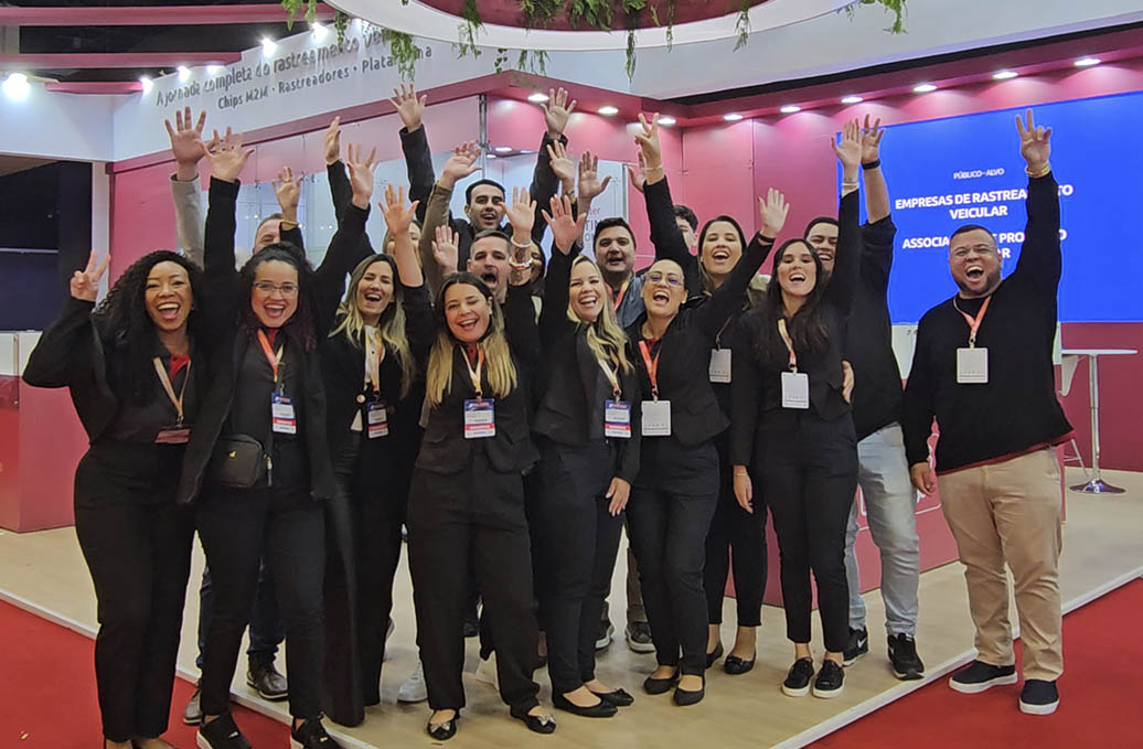 Equipe na EXPOSEC 2025